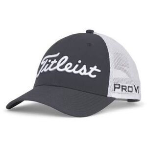 Titleist Black and White Golf Cap